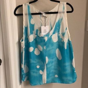 Ethereal silk shell by DVF, it’s dreamy.